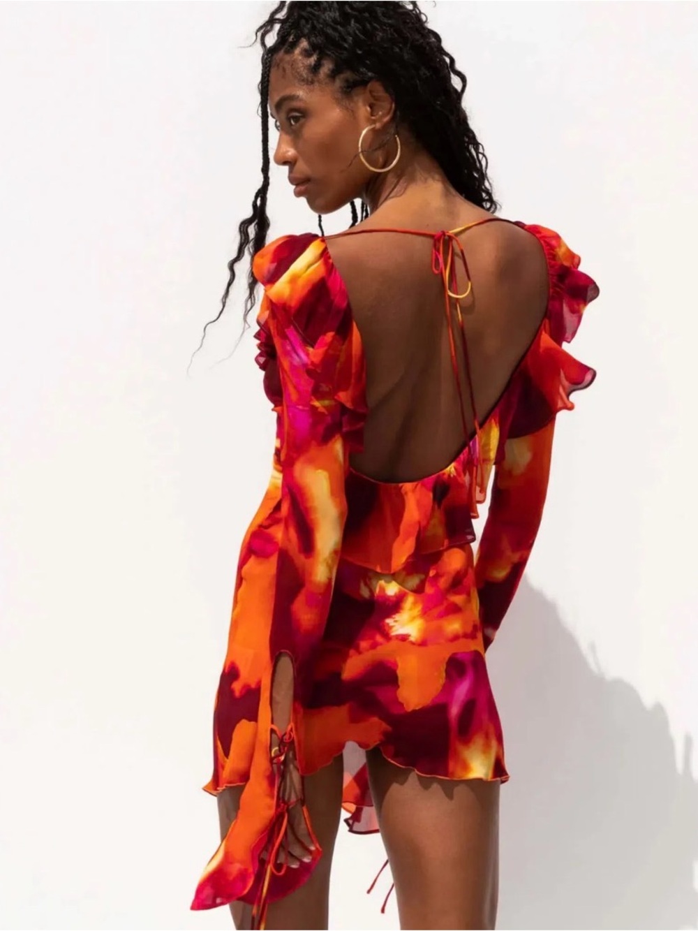 Rat & boa Dali dress